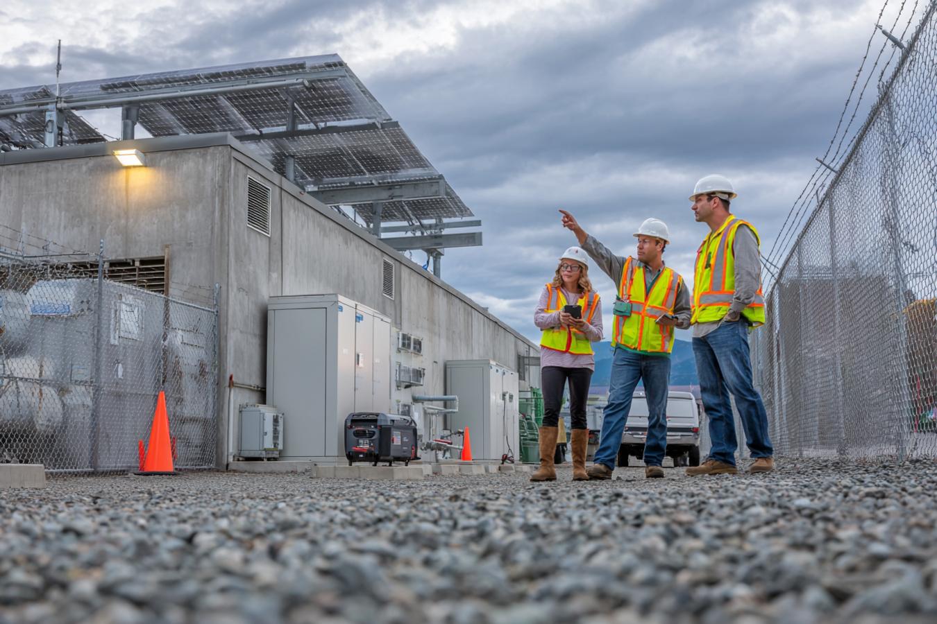 building data centers without power access