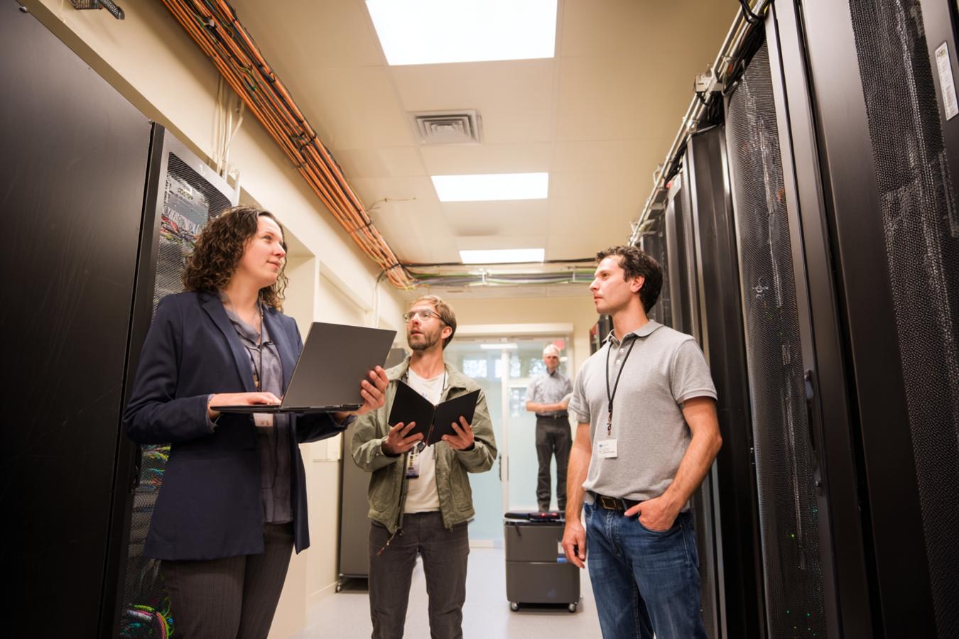 high performance computing research lab photo