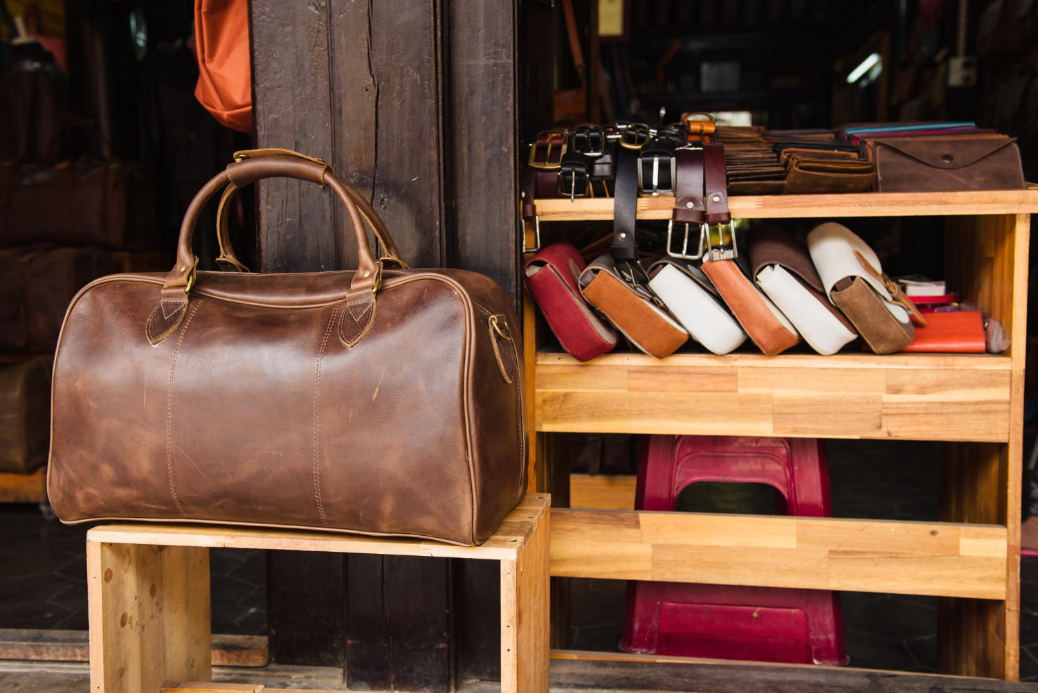 leather laptop bags